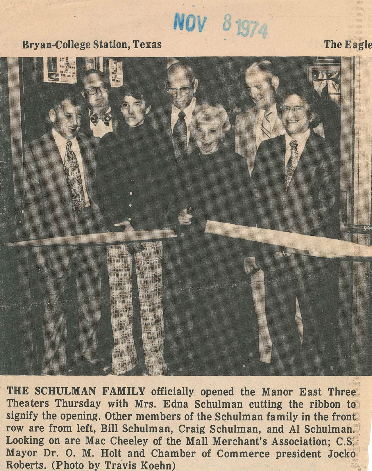 The Eagle Archives: Schulman theaters